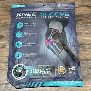 Modvel Black Knee Sleeve for Women & Men M, L